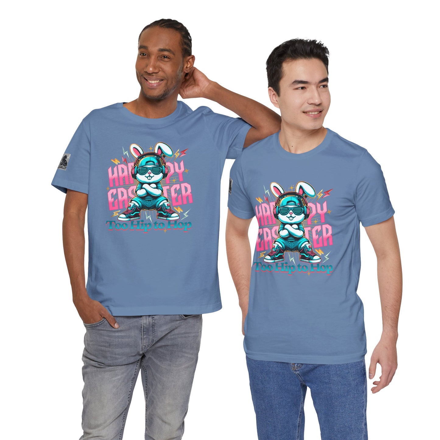 Too Hip to Hop – Cool Bunny Easter T-Shirt