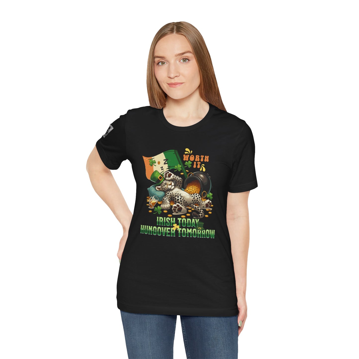 Irish Today, Hungover Tomorrow – Funny St. Patrick’s Day T-Shirt