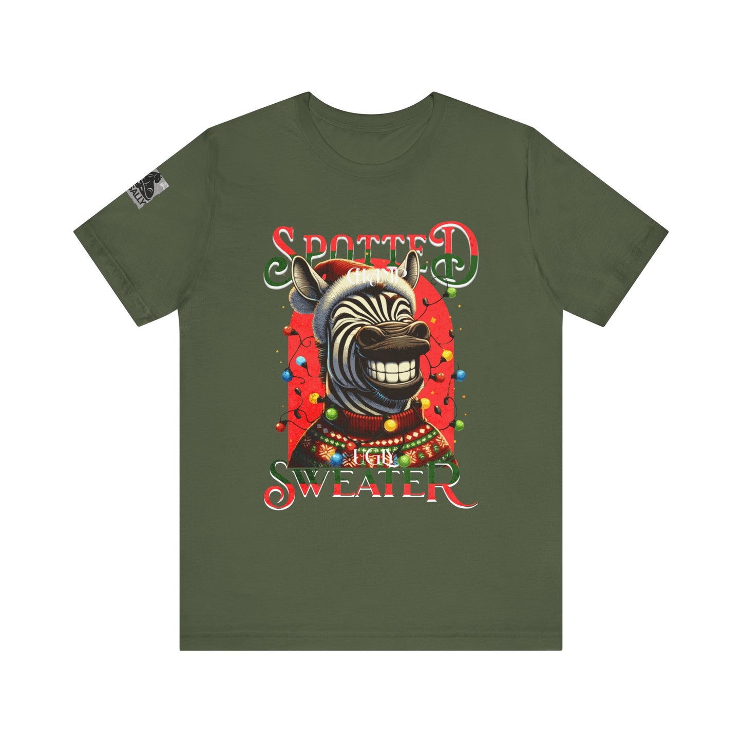 Spotted: Ugly Sweater Champ Zebra T-Shirt