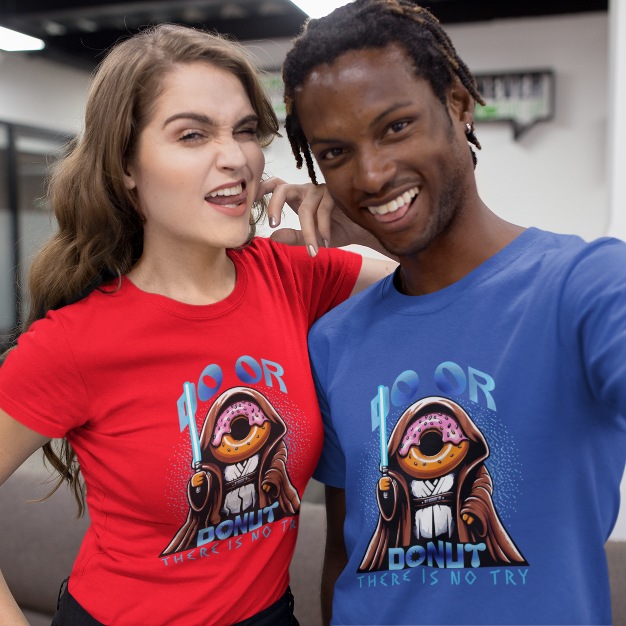 Do or Donut, There Is No Try Jedi Donut T-Shirt