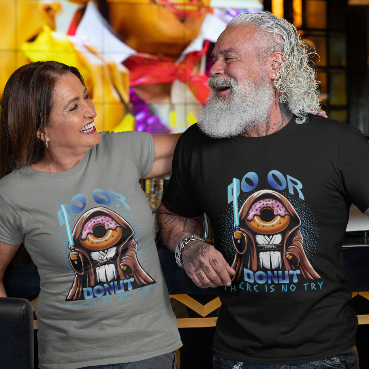Do or Donut, There Is No Try Jedi Donut T-Shirt