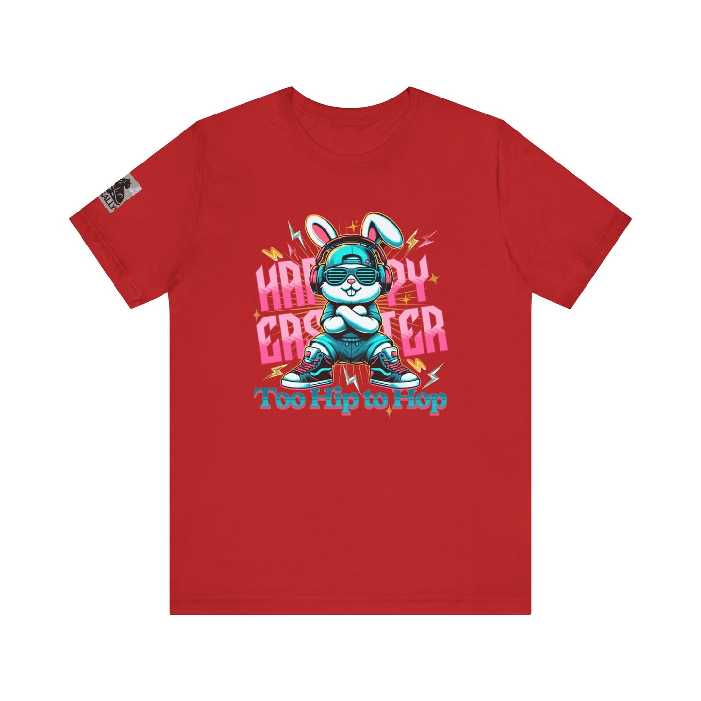 Too Hip to Hop – Cool Bunny Easter T-Shirt