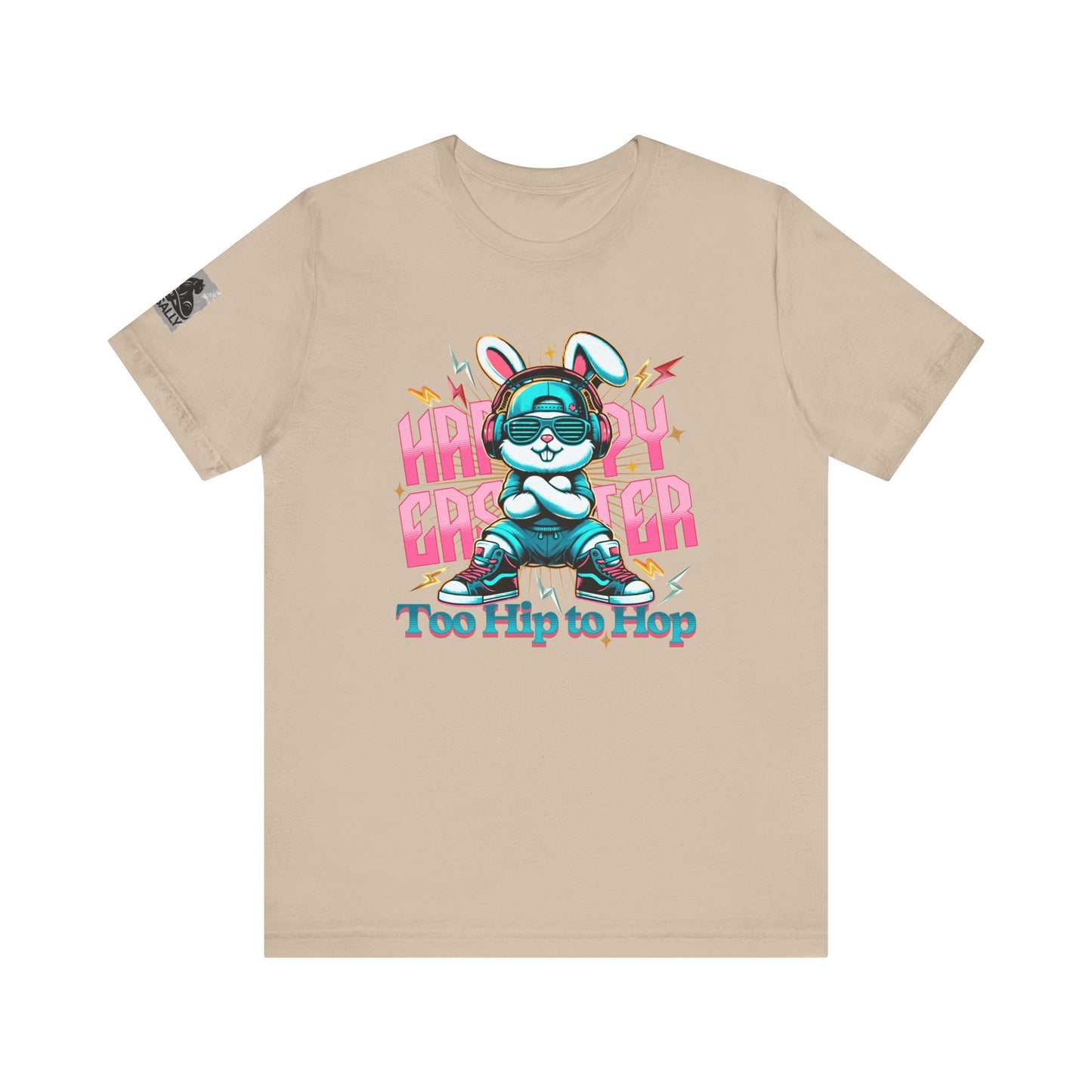 Too Hip to Hop – Cool Bunny Easter T-Shirt