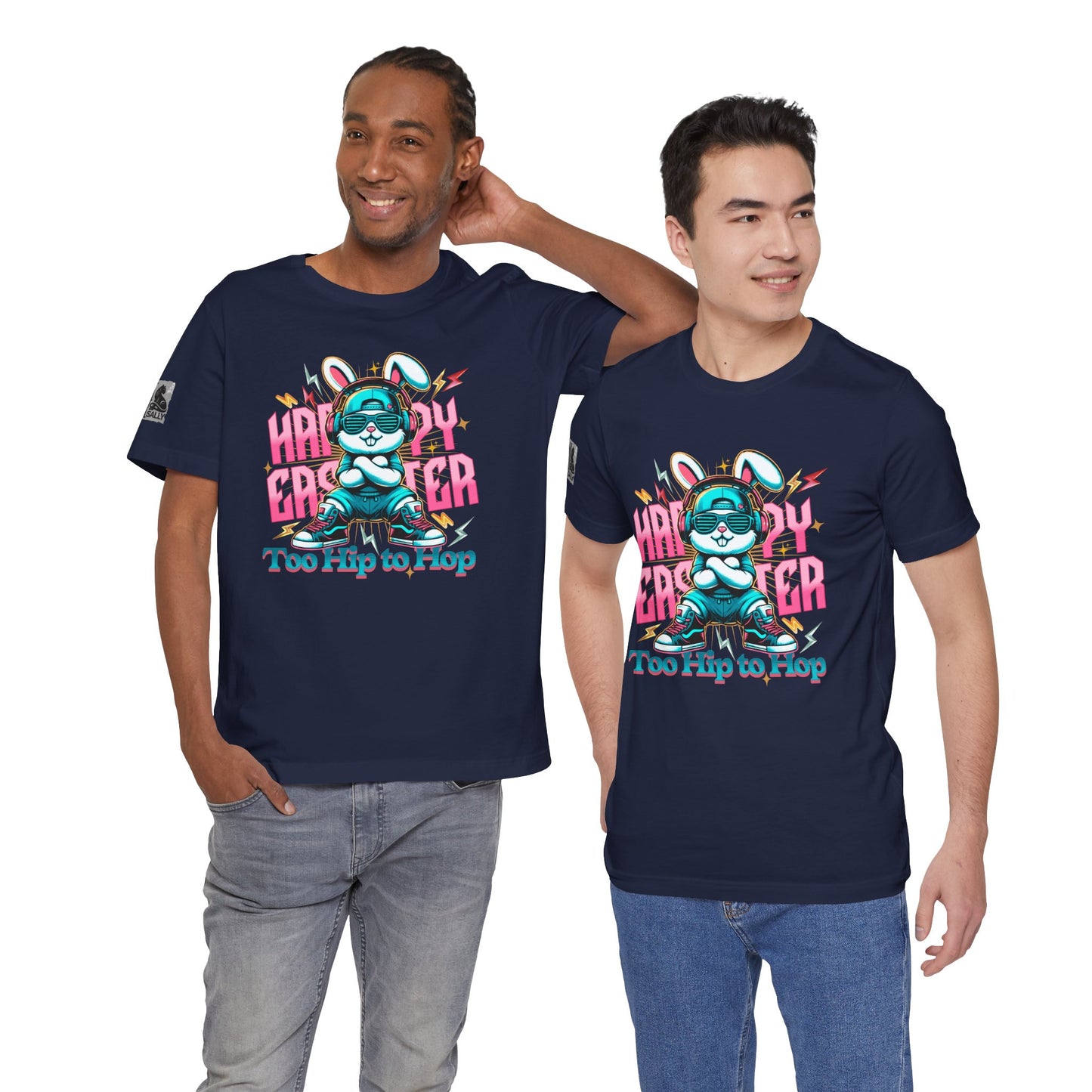 Too Hip to Hop – Cool Bunny Easter T-Shirt