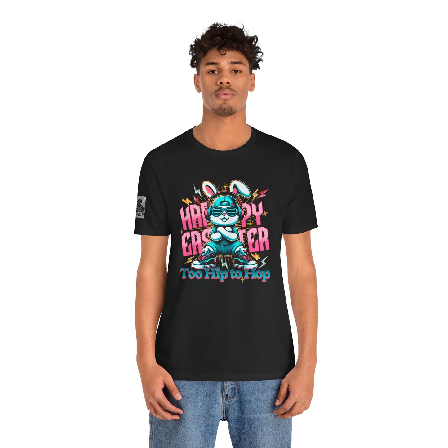 Too Hip to Hop – Cool Bunny Easter T-Shirt