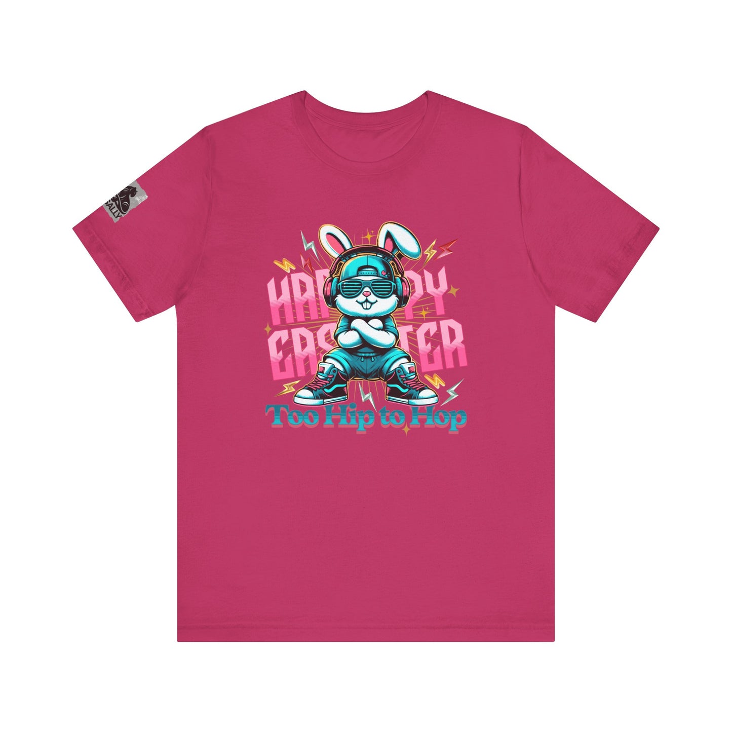 Too Hip to Hop – Cool Bunny Easter T-Shirt