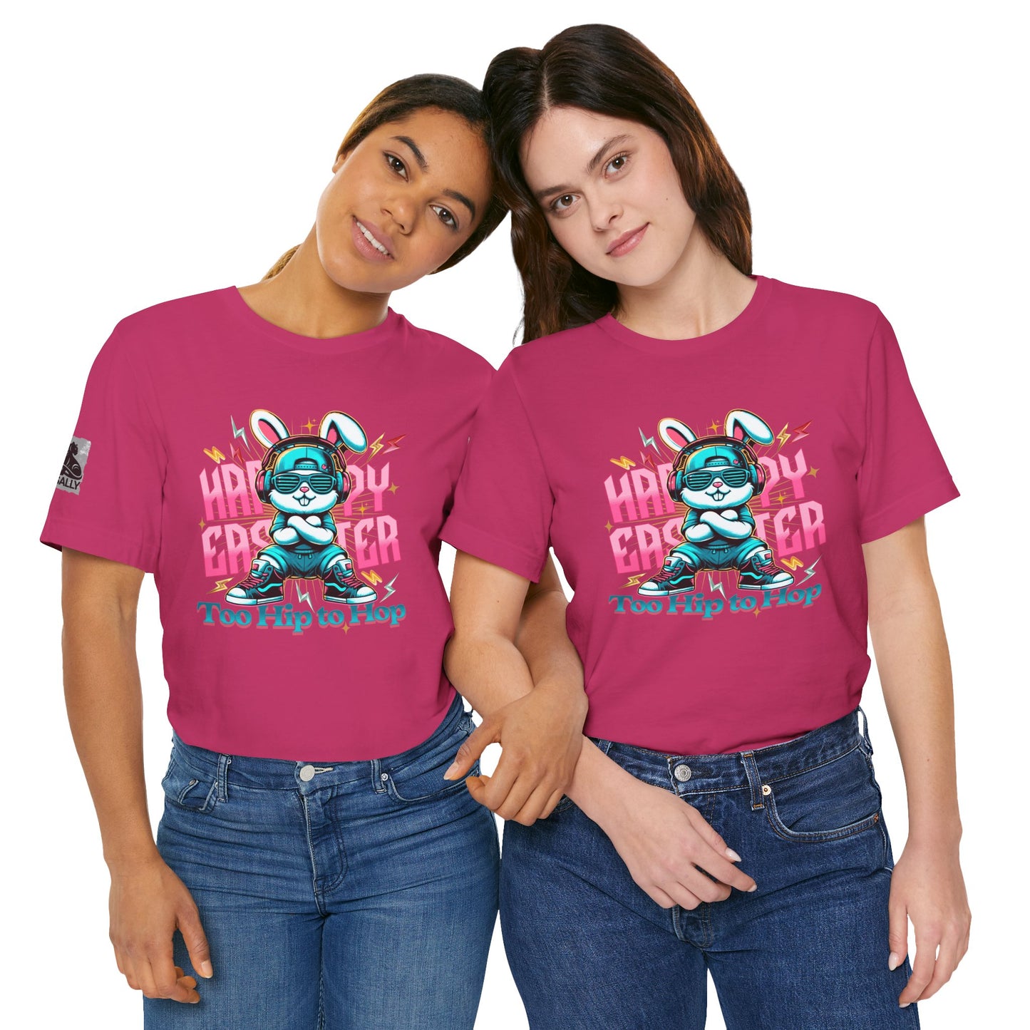 Too Hip to Hop – Cool Bunny Easter T-Shirt