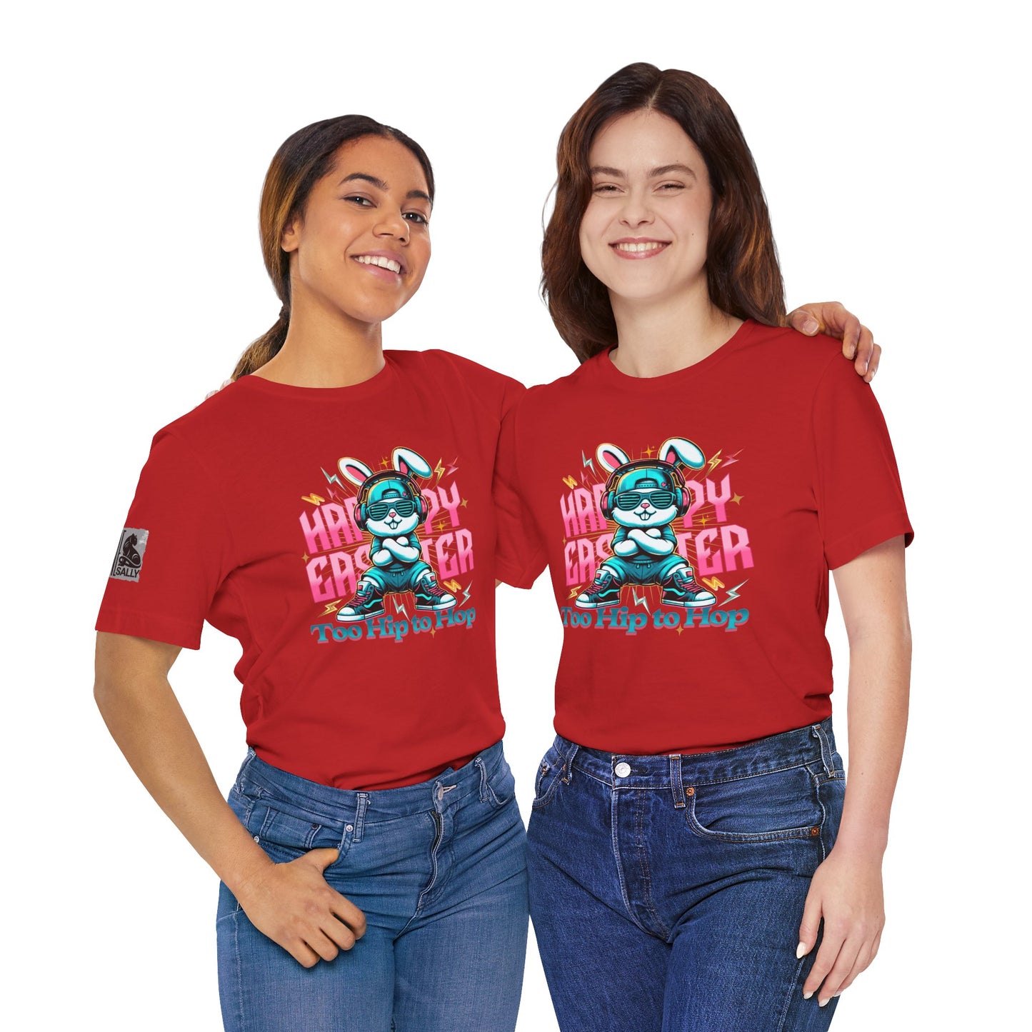 Too Hip to Hop – Cool Bunny Easter T-Shirt