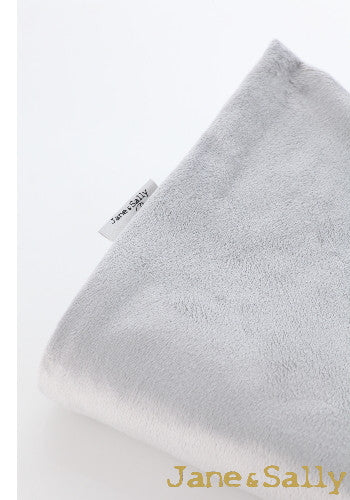 (JaneSally)Bear Modeling Polyester Fluff Fabric Two Way Three-Dimensional Pillow(Including Blanket)-Zebra