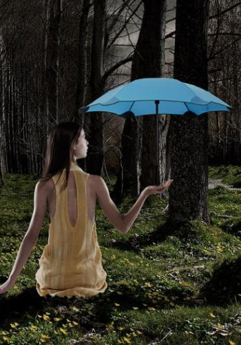 BLUNT™ LITE + UV Wind resistant and Anti-water umbrella Auto-straight umbrella Designer brand umbrella(Blue)